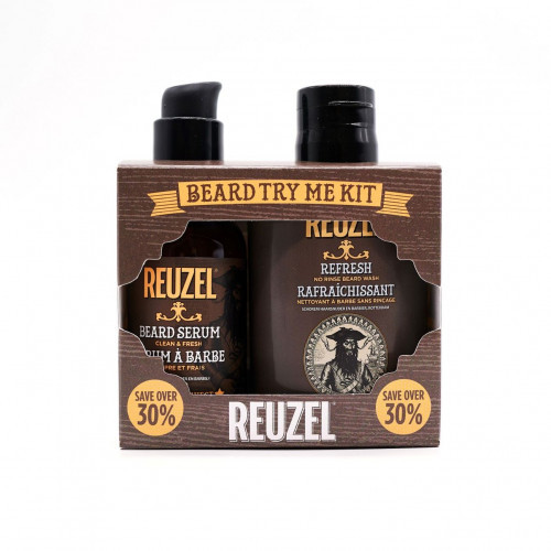 Reuzel Clean & Fresh Beard Try Me Kit Komplekt 1 Seatud