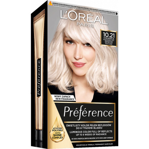 L'Oréal Paris Preference Permanent Hair Color Püsivärv Extreme Platinum