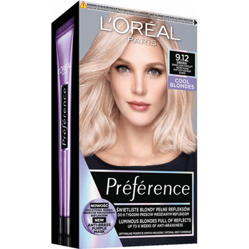 L'Oréal Paris Preference Permanent Hair Color Püsivärv Extreme Platinum