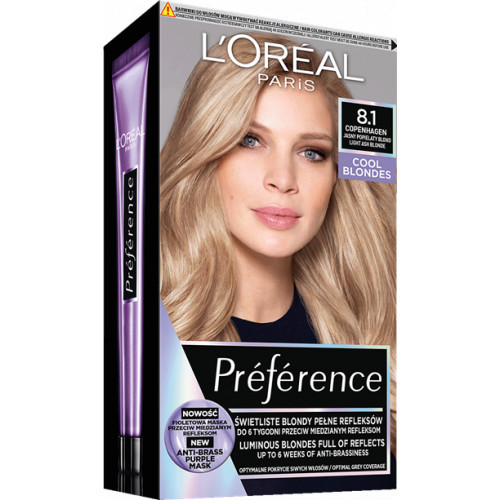 L'Oréal Paris Preference Permanent Hair Color Püsivärv Extreme Platinum