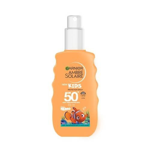 Garnier Ambre Solaire Kids Classic Spray Sun Cream SPF50 Keskkonnasõbralik kaitsev sprei 150ml