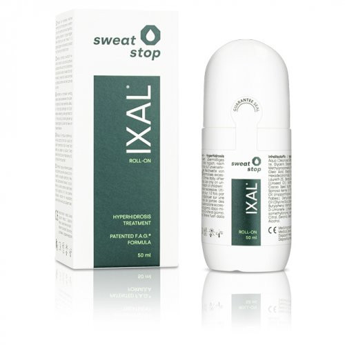 Sweatstop IXAL - Treatment of Axillary Hyperhidrosis Kaenlaaluste liigse higistamise abinõu 50ml