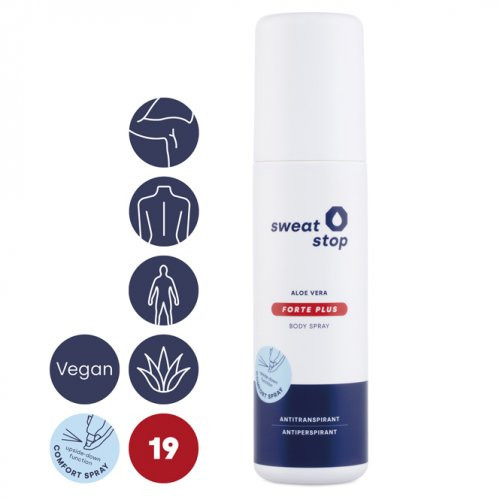 Sweatstop Aloe Vera Forte Plus Antiperspirant Body Spray 100ml