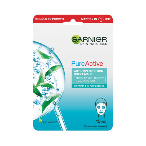 Garnier Pure Active Anti-Imperfection Sheet Mask Kangasmask 23g