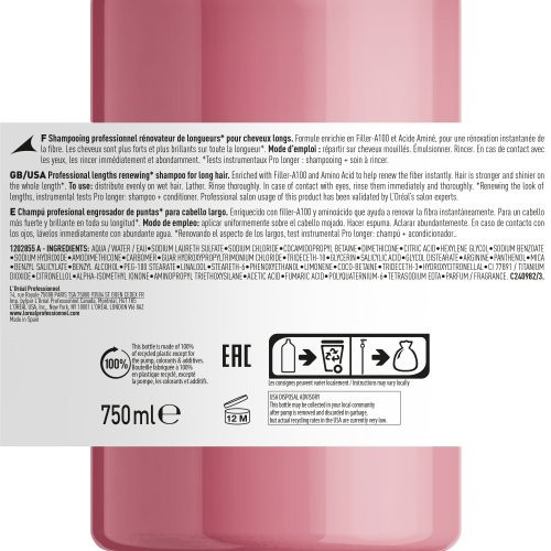 L'Oréal Professionnel Pro Longer Shampoo Šampoon 300ml