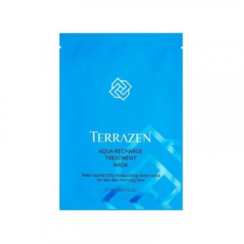 Terrazen Aqua Recharge Sheet Mask Näomask 27ml