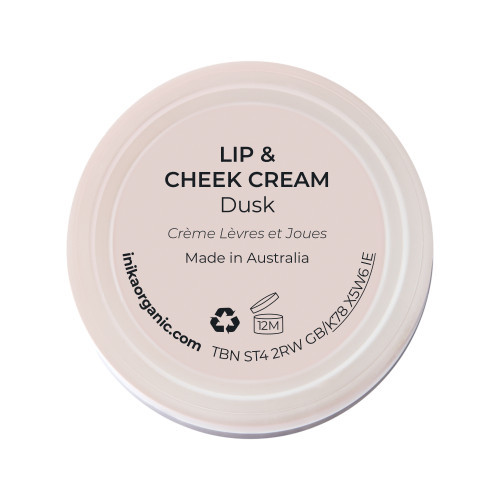 Inika Organic Certified Organic Lip & Cheek Cream Sertifitseeritud orgaaniline huulte ja põskede kreem 3.5g