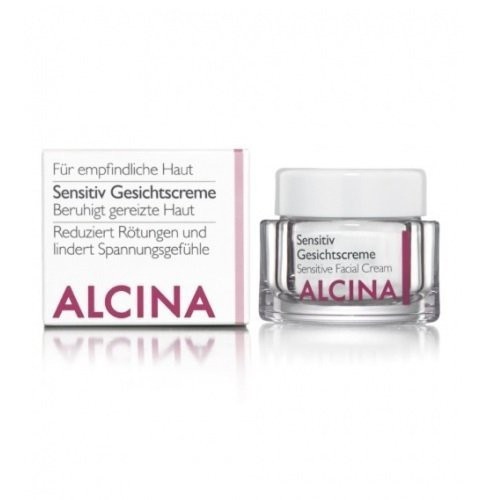 Alcina Sensitive Facial Cream Näokreem tundlikule ja punetavale nahale 50ml