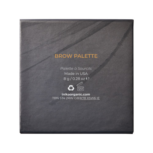 Inika Organic Brow Palette Kulmude modelleerimispalett 8g