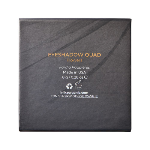 Inika Organic Eyeshadow Quad Palette Silmavärvipalett 8g