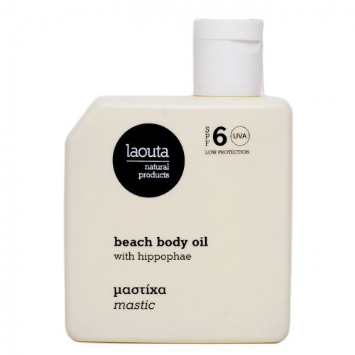 Laouta Beach Body Tanning Oil Mastic SPF6 Ranna kehaõli 100ml