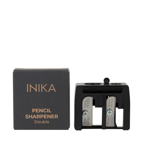 Inika Organic Double Pencil Sharpener Kahepoolne pliiatsiteritaja 1 unit