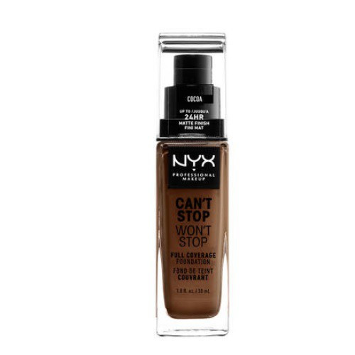 NYX Professional Makeup Can't Stop Won't Stop Full Coverage Foundation Jumestuskreem 30ml