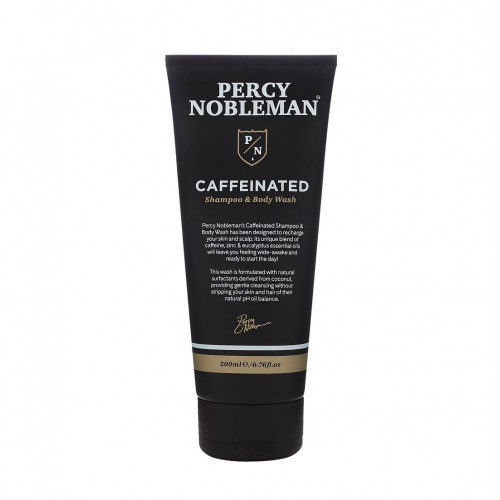 Percy Nobleman Caffeinated Shampoo and Body Wash Šampoon ja dušigeel kofeiiniga 200ml