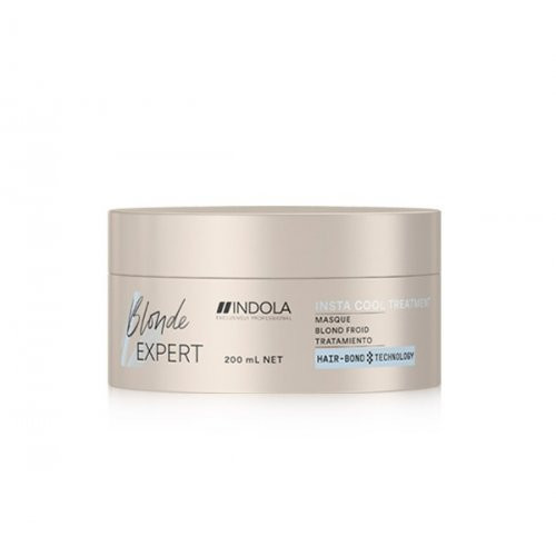 Indola Blond Expert Insta Cool Treatment Mask heledatele juustele jaheda varjundiga 200ml