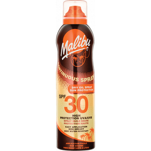 Malibu Dry Oil Aerosol Spray SPF30 Aerosoolpihustiga kuiv õli 175ml