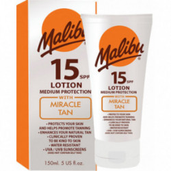 Malibu Miracle Tan Lotion SPF15 Niisutav kreem koos kaitsega 150ml