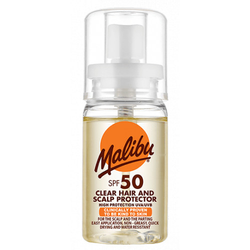 Malibu Clear Hair And Scalp Protector Päikesekaitse juustele ja peanahale 50ml