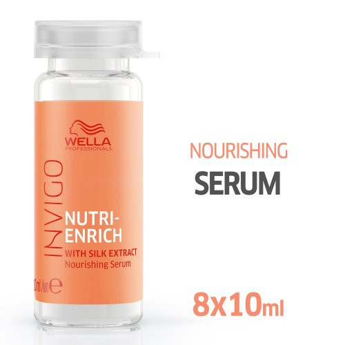 Wella Professionals Invigo Nutri-Enrich Nourishing Serum Seerum kuivadele juustele 8x10ml