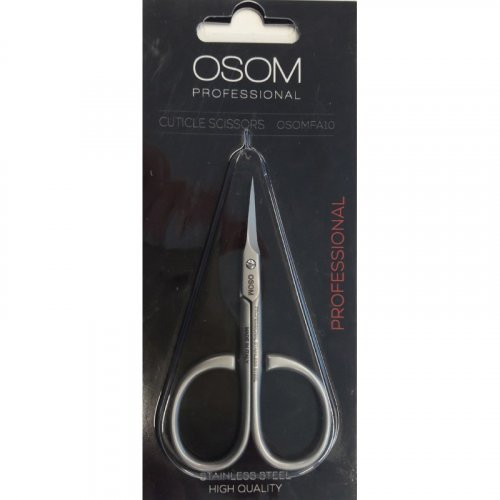 OSOM Professional Cuticle Scissors Küünekäärid küünenahkade jaoks 9 cm