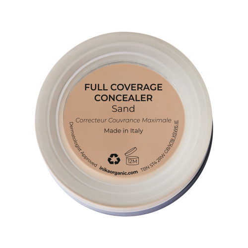Inika Organic Full Coverage Concealer Tugev maskeerimisvahend 3.5g