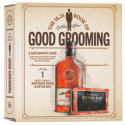 18.21 Man Made Faux Book Sweet Tobacco Keha- ja juuksehoolduskomplekt meestele 198g + 530ml