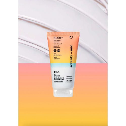 SeventyOne Percent Eco Sun Shield Invisible SPF50+ Mineraalne päikesekaitse 50ml