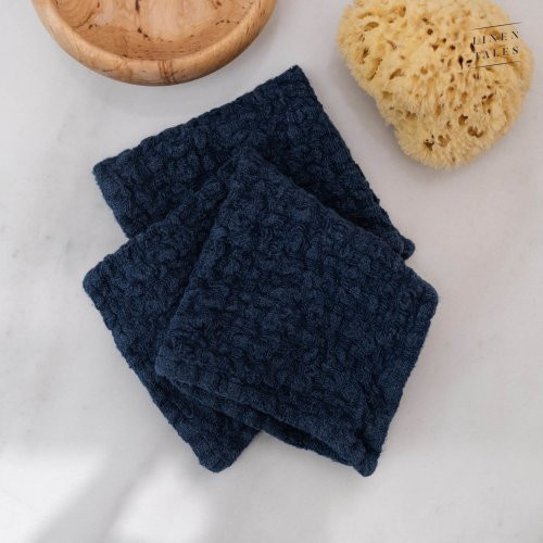 Linen Tales Linen Dishcloth Set of 2 Linasest köögirätikute komplekt Cafe Creme