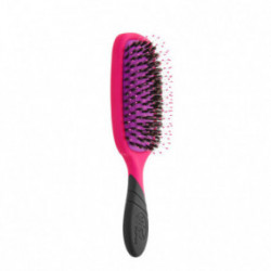 WetBrush Shine Enhancer Naturaalsete harjastega juuksehari Black