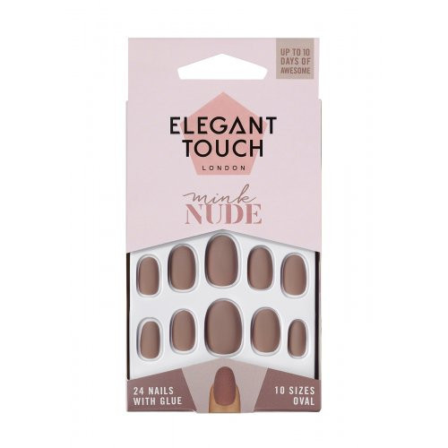 Elegant Touch Colour Nails- Oval Kunstküüned Jackie*