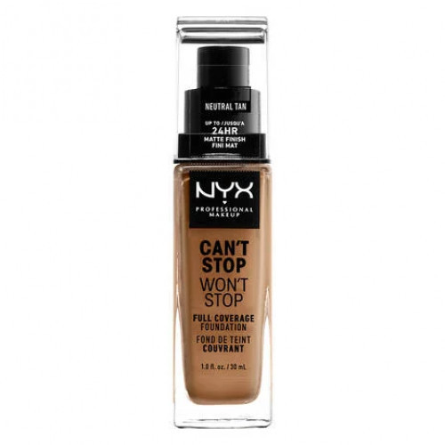 NYX Professional Makeup Can't Stop Won't Stop Full Coverage Foundation Jumestuskreem 30ml