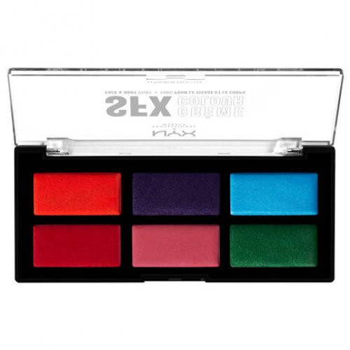 NYX Professional Makeup SFX Face and Body Paint Palette Näo- ja kehavärvipalett 6x1.4g