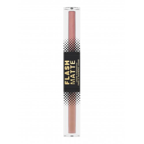 W7 Cosmetics Flash Matte Liquid Eyeshadow 2 in 1 Vedelad silmavärvid 2x0.5 ml