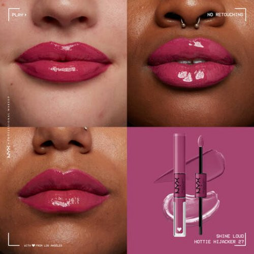 NYX Professional Makeup Shine Loud Lip Shine Läikiv huulepulk 3.4ml