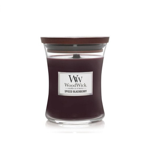 WoodWick Spiced Blackberry Lõhnaküünal Heartwick