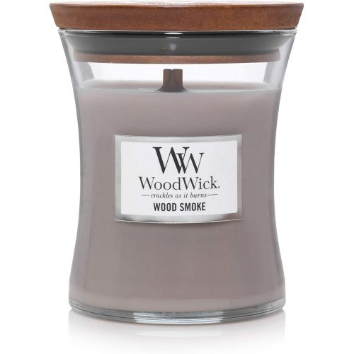 WoodWick Wood Smoke Lõhnaküünal Heartwick