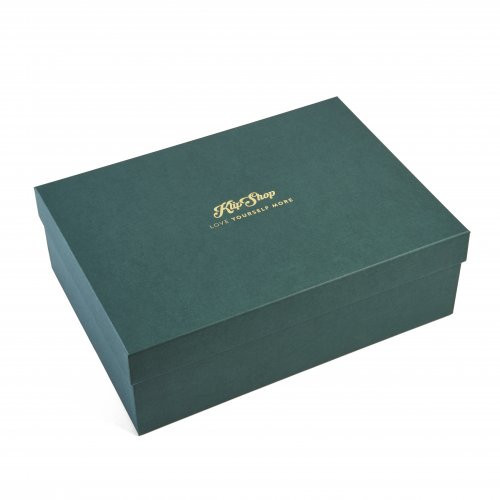 KlipShop Premium Green Gift Box Roheline kinkekarp M