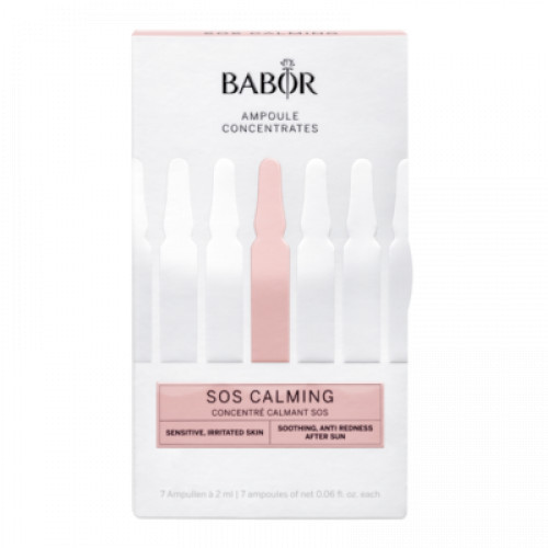 Babor SOS Calming Ampoule Concentrate Rahustavad ampullid näole 7x2ml