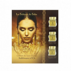 La Sultane De Saba 23 Carat Gold Facial Gift Set Näokinkekomplekt 23 karaadine kuldne näohoolduskomplekt 50ml+50ml+50ml