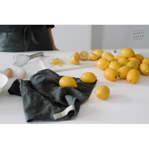 Linen Tales Linen Kitchen Towel Linane köögirätik Lemon Curry