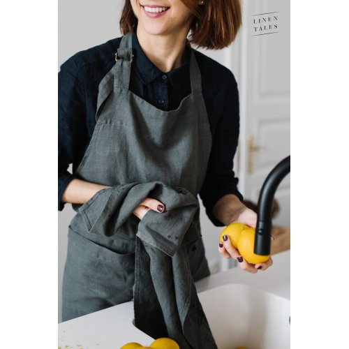 Linen Tales Linen Kitchen Towel Linane köögirätik Lemon Curry