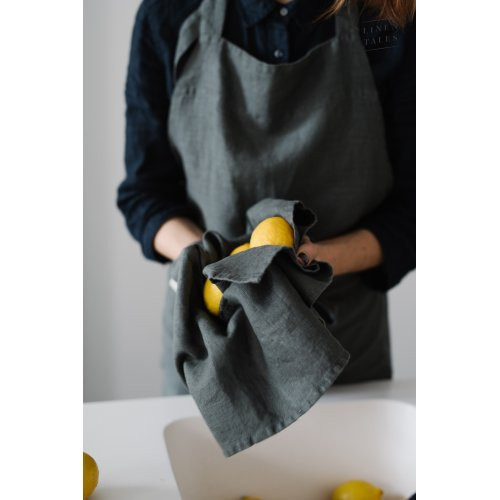 Linen Tales Linen Kitchen Towel Linane köögirätik Lemon Curry