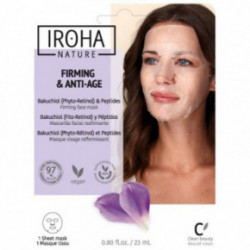 IROHA Tissue Face Mask With Bakuchiol & Peptides Bakutšiooli ja peptiididega näomask 23ml