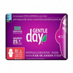 Gentle Day Organic Regular Flow Pads Menstruatsioonipadjad 10 tk.