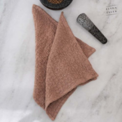 KlipShop Linen Tales Apron and Kitchen Towel Set Kinkekomplekt