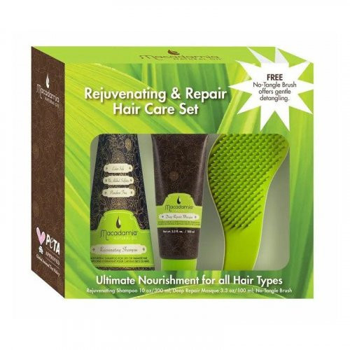 Macadamia Rejuvenating and Repair Hair Care Set Taaselustav ja sügavhooldav juuksehoolduskomplekt 300ml+100ml