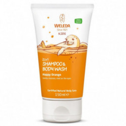 Weleda Happy Orange 2in1 Shampoo & Body Wash Laste šampoon-dušikreem 150ml