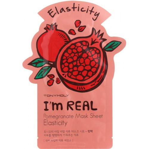 TONYMOLY I'm Real Pomegranate Sheet Mask Elasticity Kangasmask 21ml