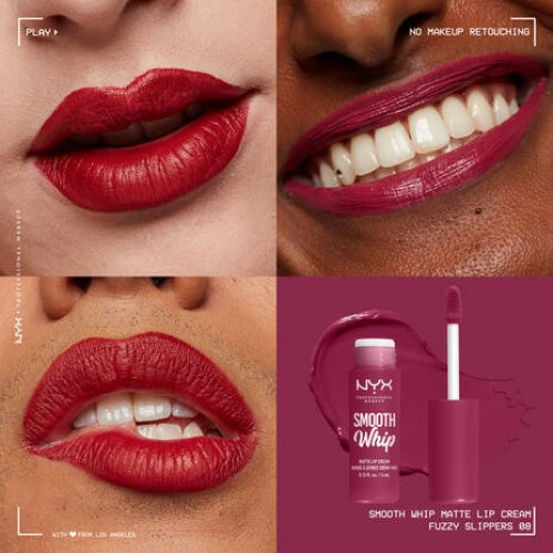 NYX Professional Makeup Smooth Whip Matte Lip Cream Matid huulepulgad 4ml