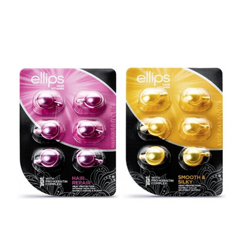 Ellips Hair Vitamin Set Mini Mini juuste vitamiinide komplekt